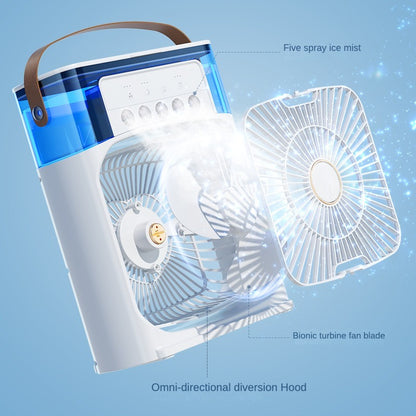 Portable Mini Air Cooler Fan with Evaporative Cooling