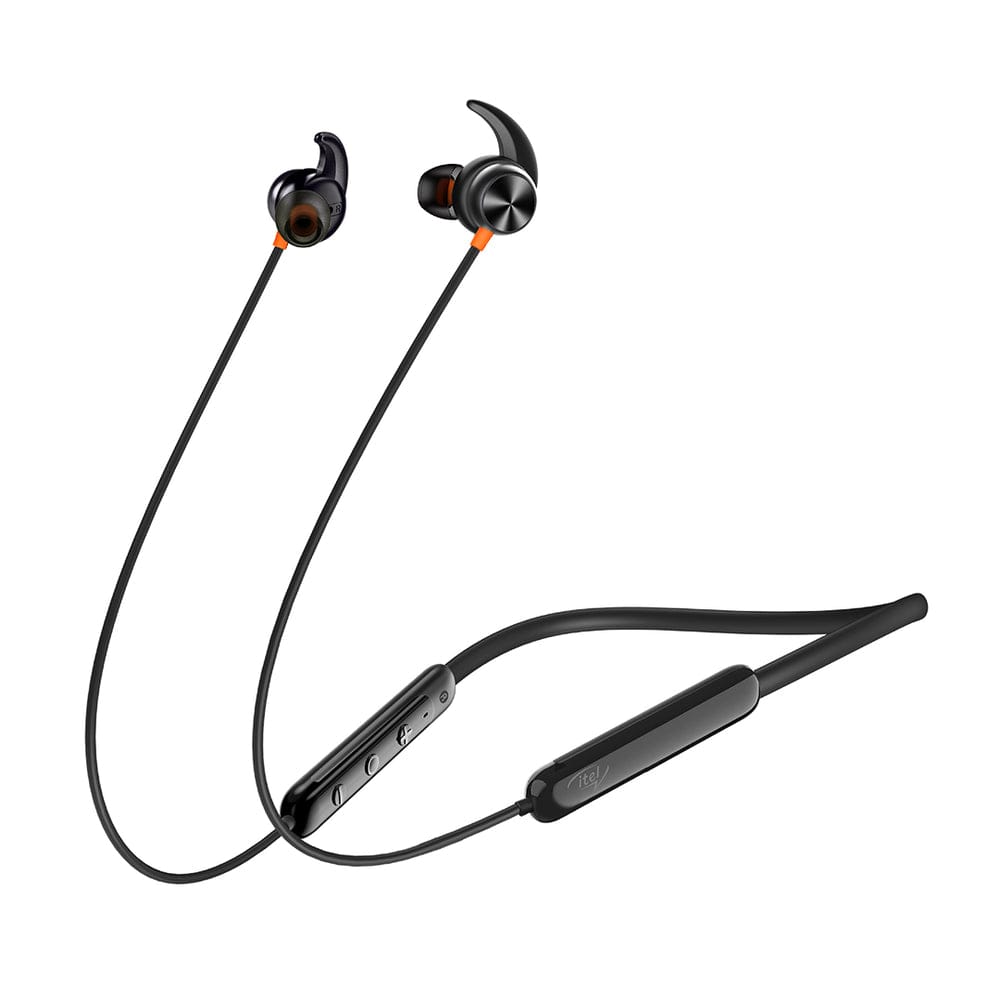 itel Wireless Neckband Earphones