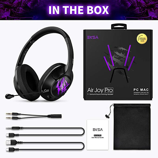 EKSA Air Joy Pro 7.1 Surround Sound Gaming Headset